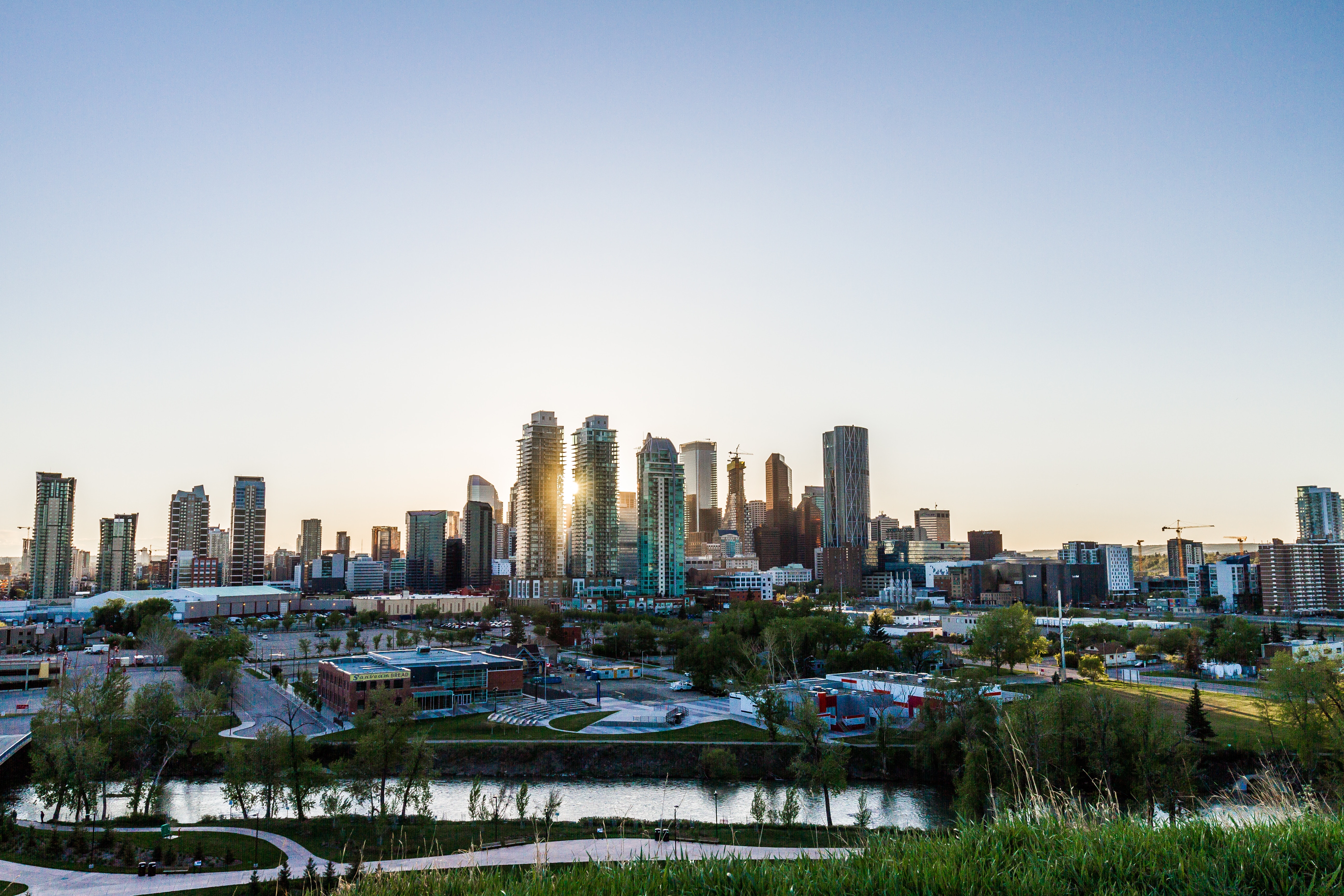 photo of Calgary skyline